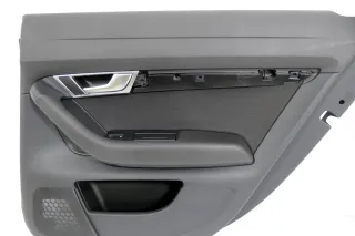 1x Audi A6 4F Türverkleidung Verkleidung Tür hinten rechts schwarz - Bild 5