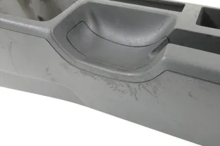 Audi A4 8E B6 B7 Mitteltunnel hinten Verkleidung um Handbremse Konsole schwarz C - Bild 5