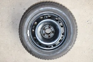 2x Polo 6R 9N Ibiza Felgen185/65R15 88T Winterreifen M+S 6jx15 ET38 Reifen 7-8mm - Bild 3