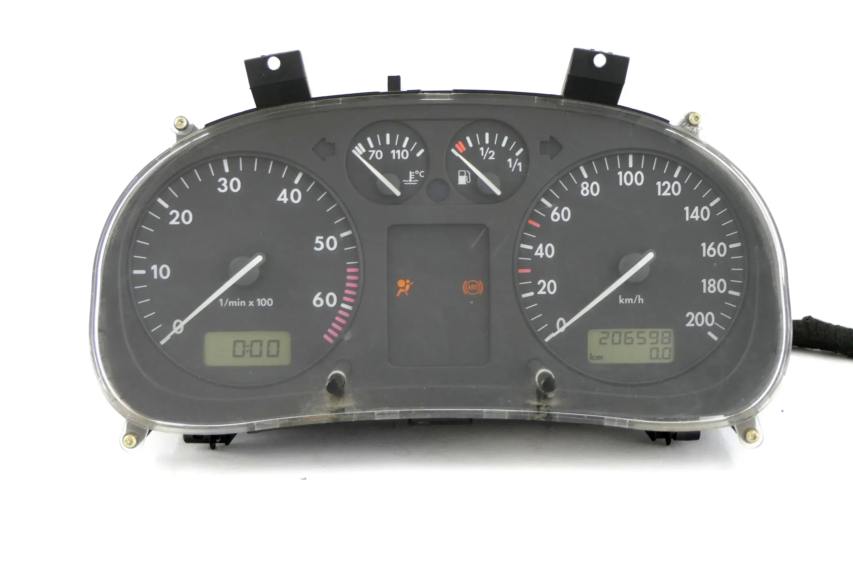 VW Polo 6N Tacho Tachometer Kombiinstrument 206.000km 6N0919860T 6N0919860R - Bild 1