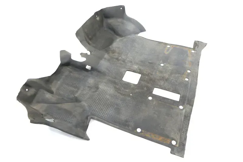 VW T4 Teppich Innenraumteppich Innen Boden Bodenbelag Gummi 7D1863711AD vorn - Bild 1