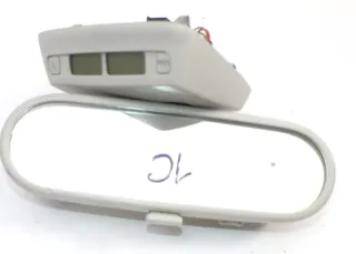 VW New Beetle innen Innenspiegel Spiegel mit Uhr - Bild 2