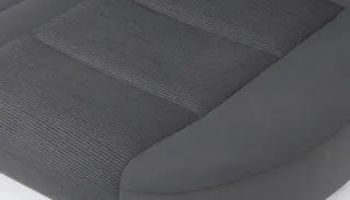 VW Golf 5 V Sitz Sitze hinten Rückbank Rücksitzbank 3 Punkt Gurt Lehne anthrazit - Bild 4