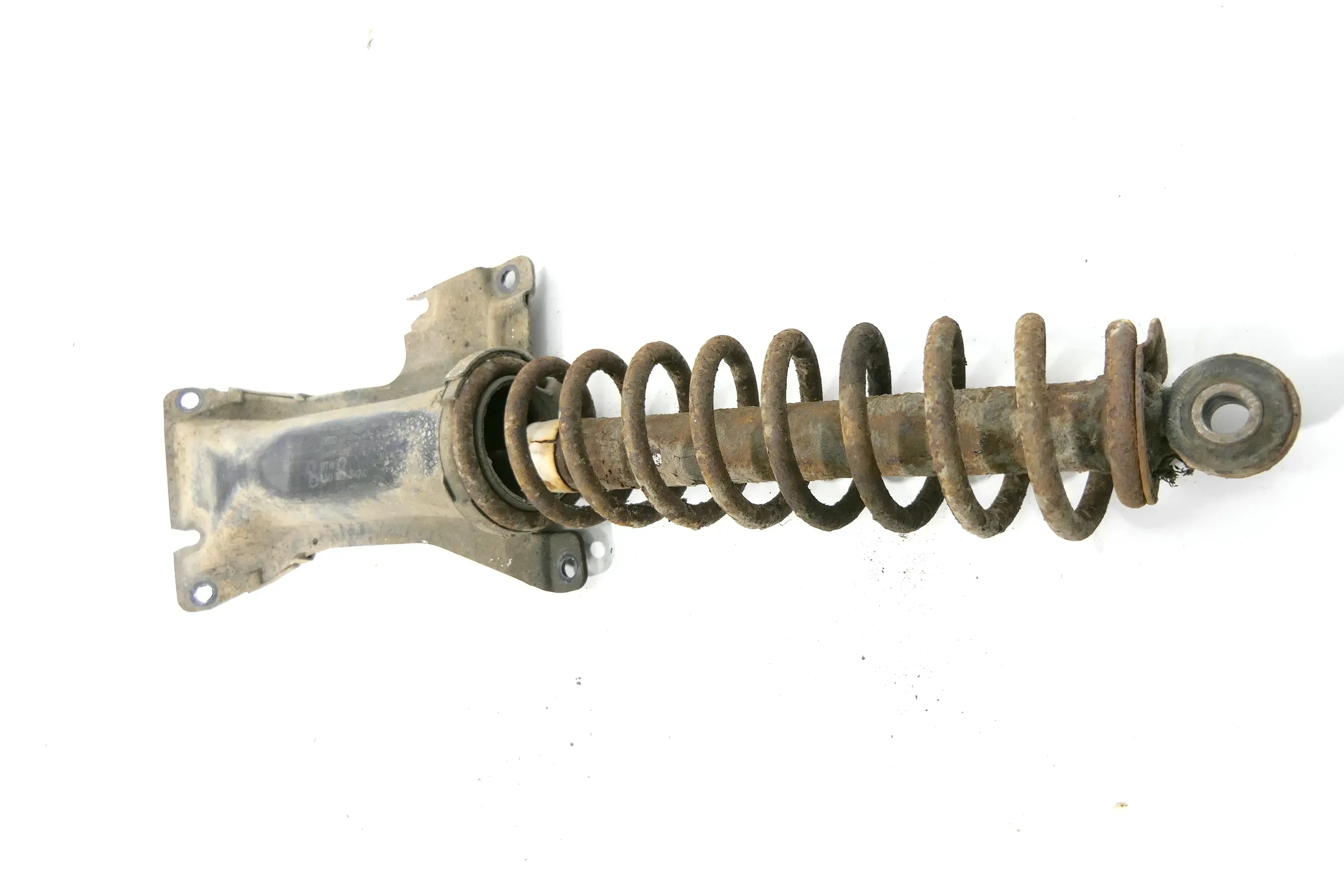 Audi 80 Stoßdämpfer hinten rechts Feder Federbein 8A0512342C Aufnahme Halter - Bild 1