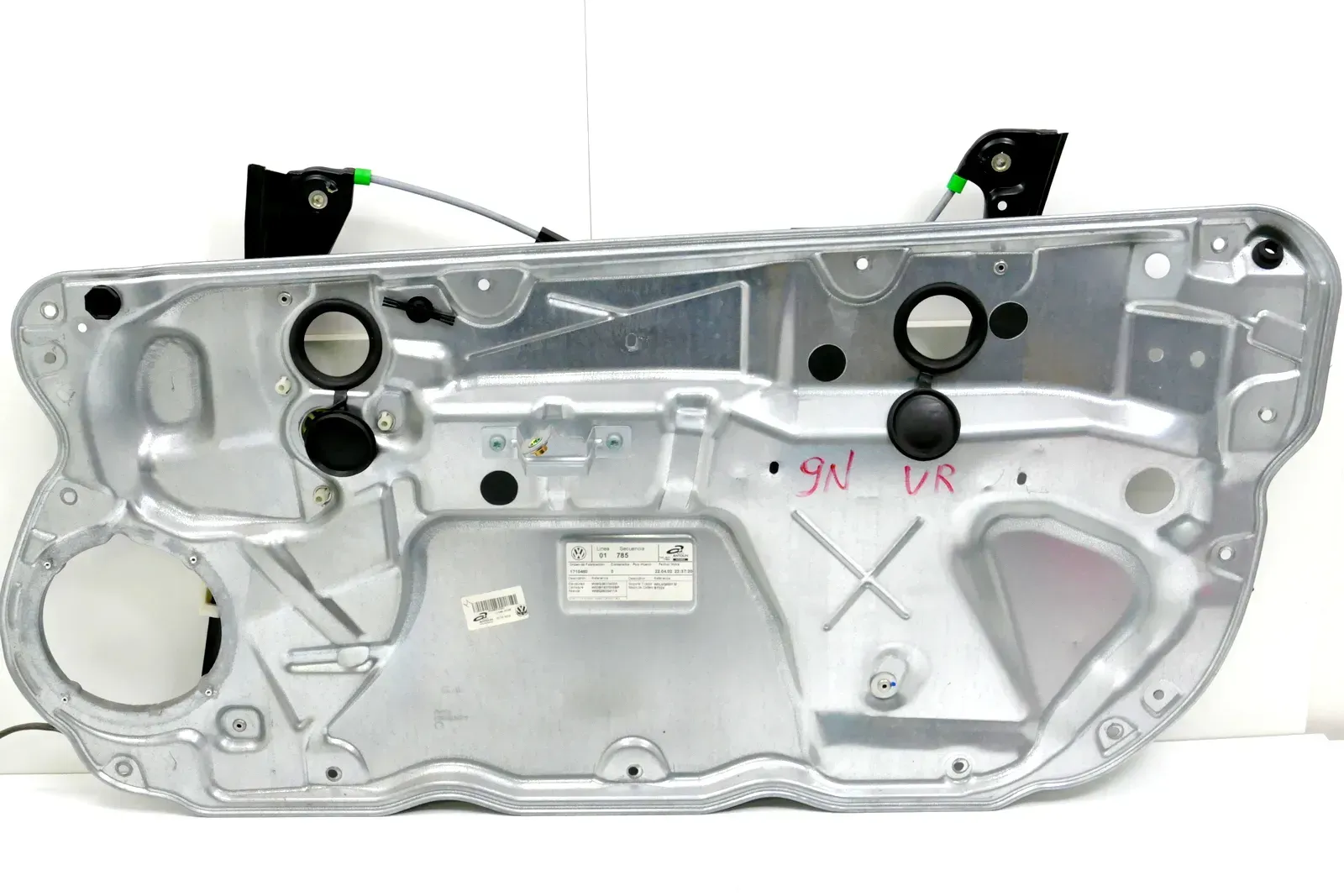 VW Polo 9N 9N3 ektrischer Fensterheber Modul vorne rechts 2/3-Türer - Bild 1
