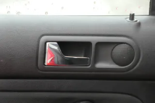 1x VW Golf 4 1J Limousine Türverkleidung Verkleidung Tür hinten links schwarz - Bild 3