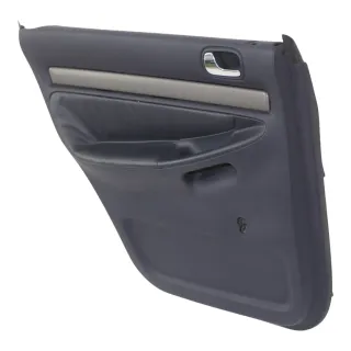 1x A6 4B Türverkleidung Verkleidung Tür hinten links Leder blau royalblau - Bild 2