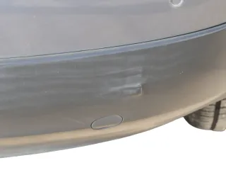 VW Golf 5 1K Limousine Stoßstange hinten Heckstoßstange grau LA7T - Bild 6