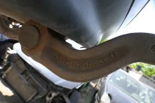 Audi A6 4B abnehmbare Anhängerkupplung Anhängekupplung Westfalia +Schlüssel - Bild 2