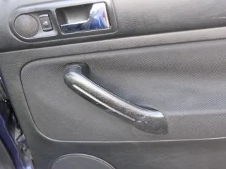 1x VW Golf 4 1J Limousine Türverkleidung Verkleidung Tür hinten rechts schwarz - Bild 2
