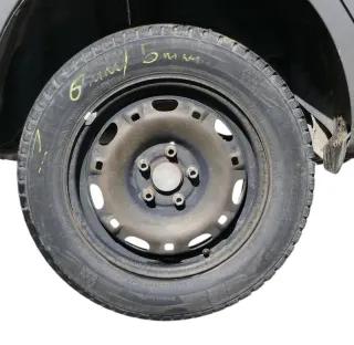 2x Skoda Fabia Felgen Reifen 165/70 R14 81T Winterreifen M&S 5jx14H2 ET35  5-7mm - Bild 3