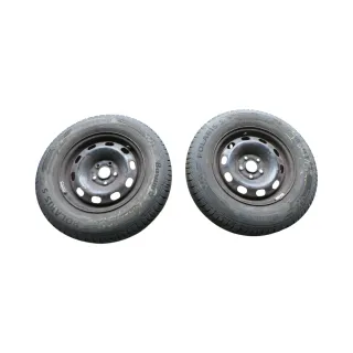 2x VW Golf 4 Bora 175/80 R14 88T M+S Winterreifen Reifen 6jx14H2 ET38 5mm - Bild 1
