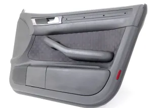 1x Audi A6 4B Türverkleidung Verkleidung Tür vorne rechts - schwarz soul - Bild 4