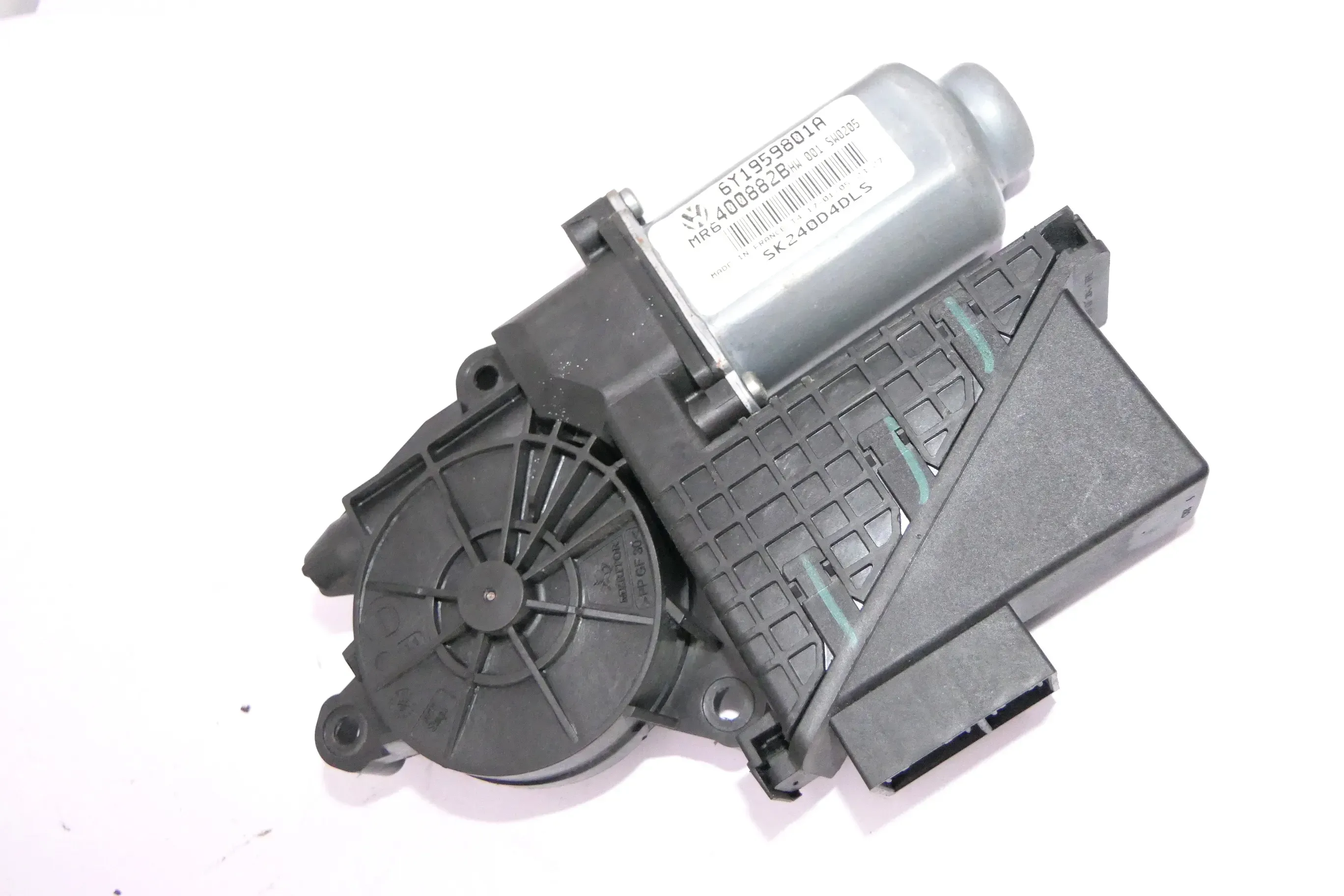 Skoda Fabia 6Y ektrischer Fensterheber Motor vorne links 6Y1959801A - Bild 1