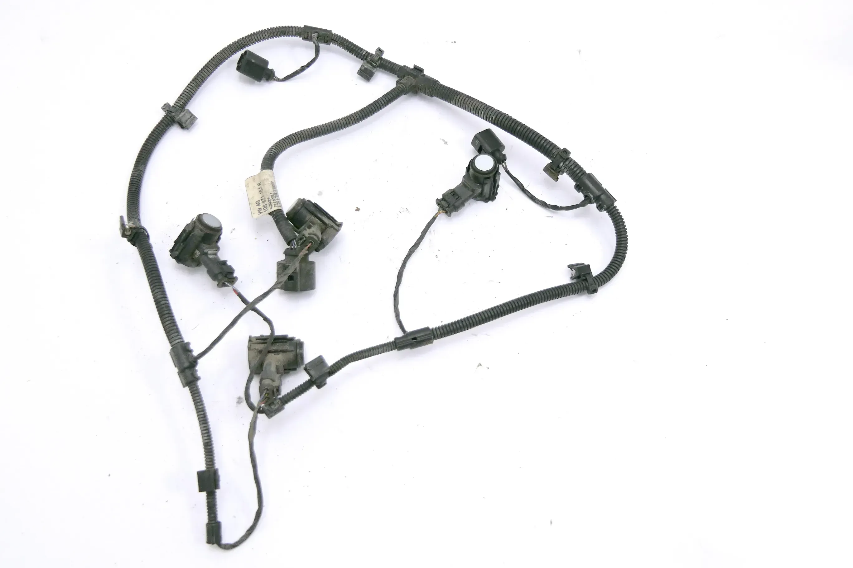 VW Eos HINTEN Einparkhilfe PDC +Kabelbaum 1Q0971104H silber - Bild 1