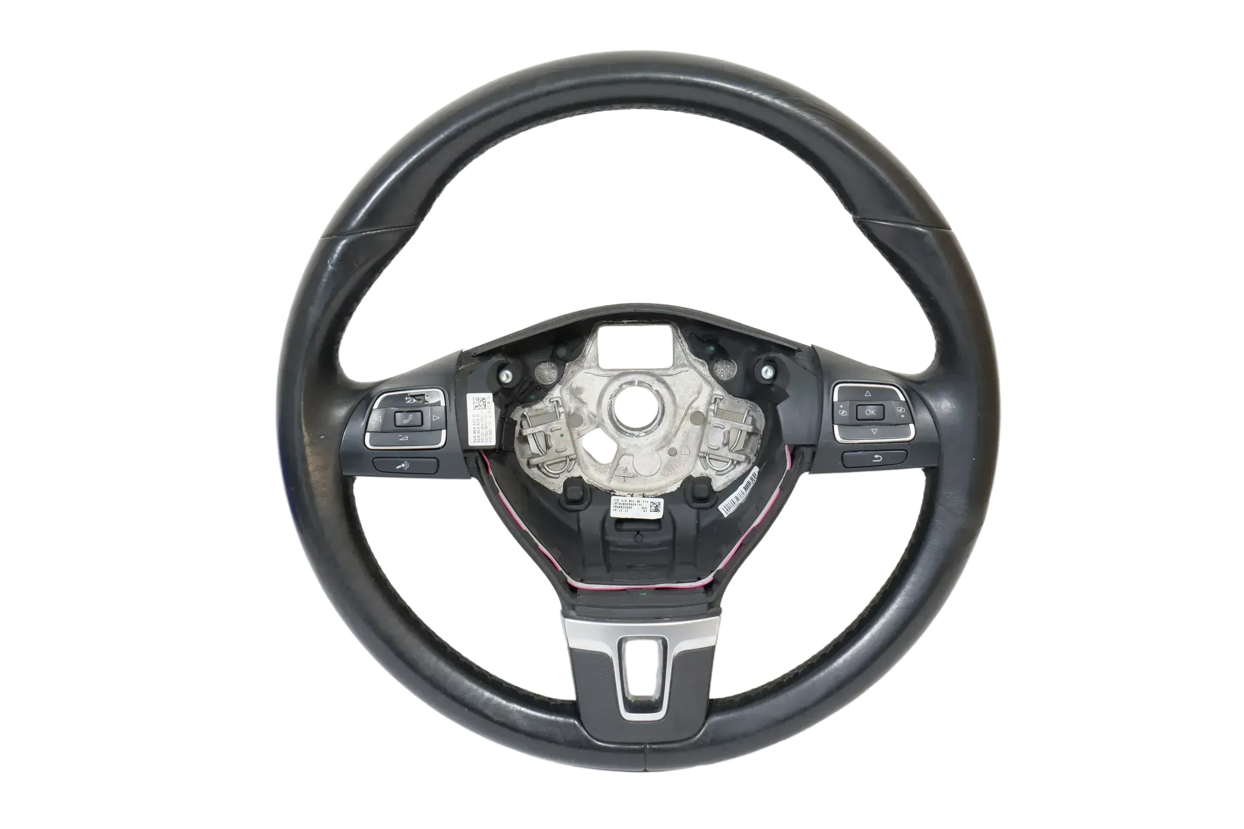 VW Passat 3C Eos Golf 6 Lenkrad Multifunktionslenkrad 3C8419091BE Schalter Steue - Bild 1