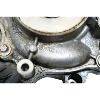 Audi A6 4F Wasserpumpe Thermostat Gehäuse 079121014F ## - Bild 6