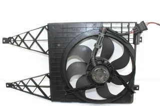 Golf 4 Bora Lüfterzarge Lüfter Kühlerlüfter Halter 1J0121207D 1J0955455F - Bild 1