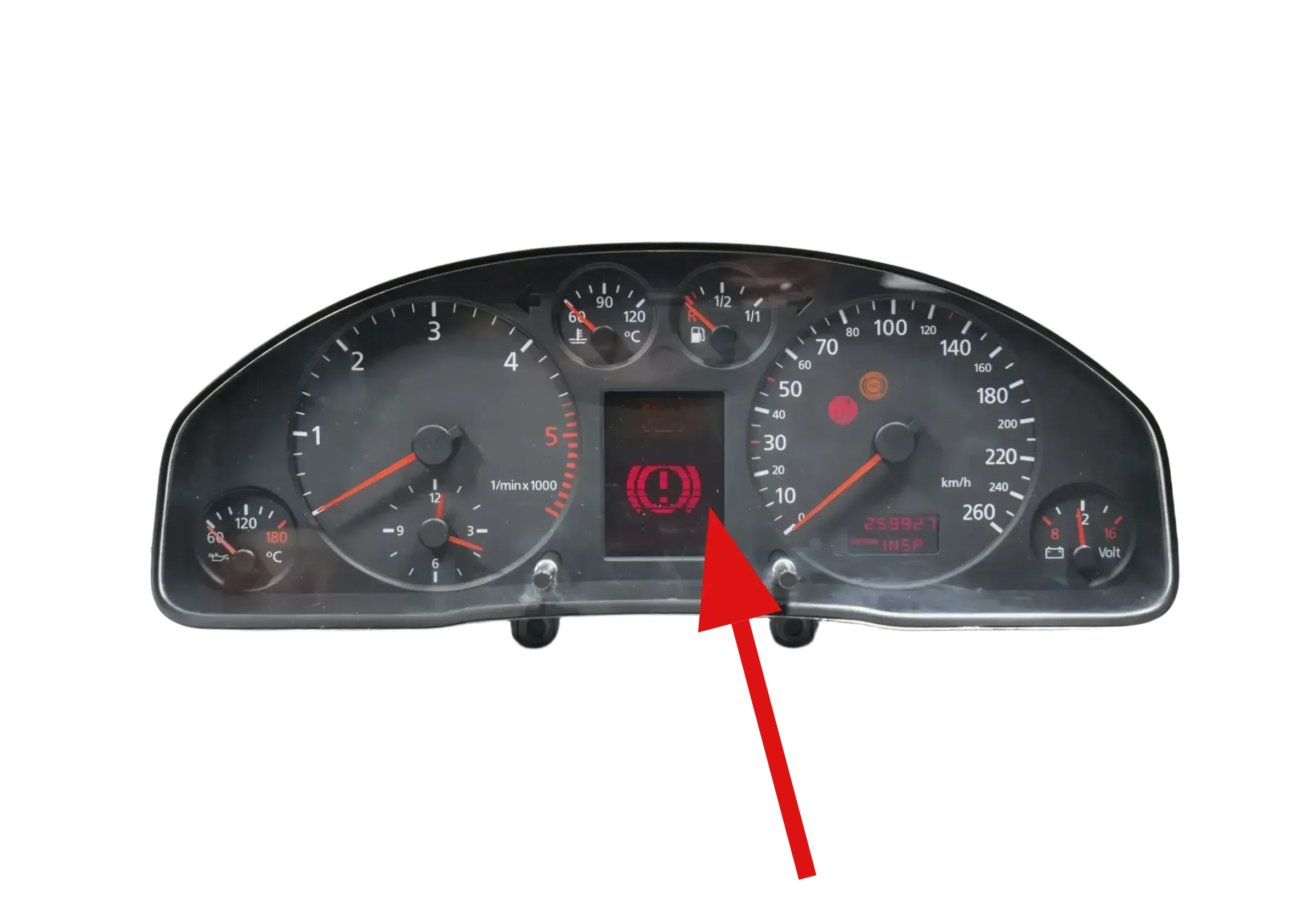 Audi A6 4B Tacho Tachometer Kombiinstrument 259.900km 4B0919881X 2,5 TDI AFB AKN - Bild 1