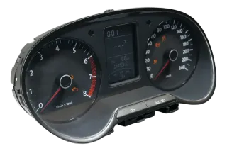 VW Polo 6R Tacho Tachometer Kombiinstrument 73.235km 6R0920860G Benziner - Bild 1