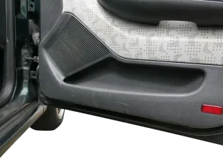 1x Fabia 6Y Kombi Türverkleidung Verkleidung Tür vorne rechts schwarz anthrazit - Bild 5