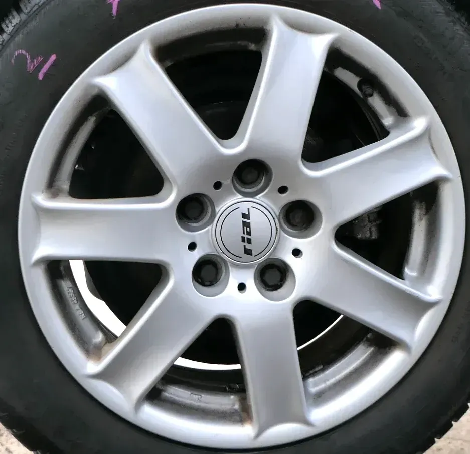 1x Felge Alufelge Alu VW Golf 5 Touran 7jx16 H2 ET49  RIAL KBA 45567   2 - Bild 1