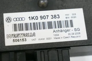 VW Golf 5 Steuergerät 1K0907383 Anhängerkupplung Anhängekupplung - Bild 3