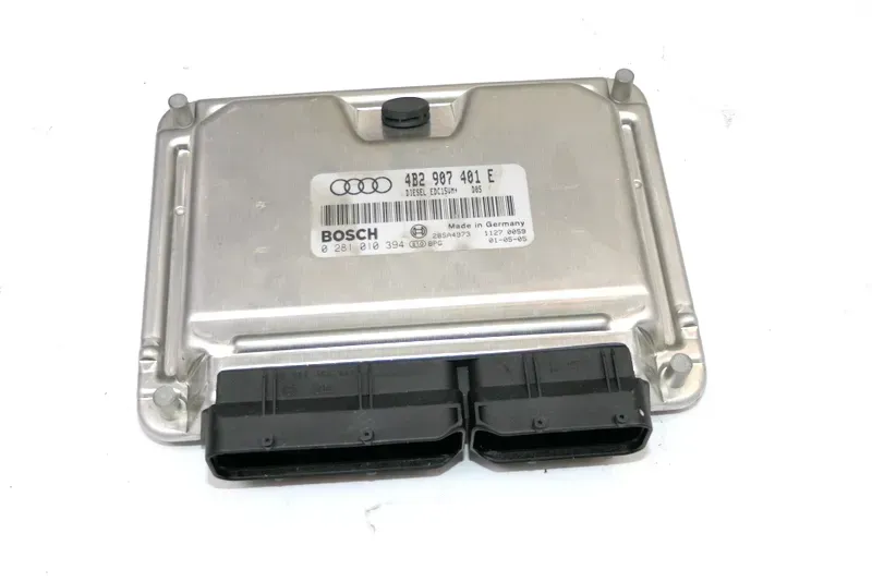 Audi A6 4B Steuergerät Motor 4b2907401E AKE 2,5 TDI 132kw 180PS Motorsteuergerät - Bild 1