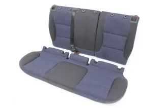 Audi A3 8P Sitz Rückbank Rücksitzbank hinten 2/3-Türer 3-Punkt-Gurt soul blau sc - Bild 2