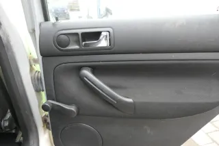 1x VW Golf 4 1J Limousine Türverkleidung Verkleidung Tür hinten rechts schwarz - Bild 2