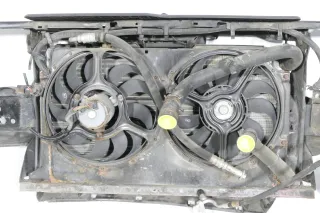 Golf 3 1H 1E Cabrio 4 Lüfterzarge Lüfter Kühlerlüfter Klima Doppellüfter - Bild 1