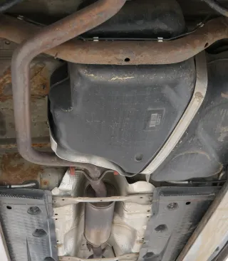 VW Golf Plus Auspuff Endschalldämpfer hinten 1,6  Motor BAG BLP BLF Mittelschal - Bild 2