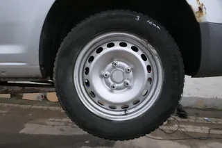 4x Felgen Caddy 2K 195/65 R15 Winterreifen Felge 6jx15H2 ET47 Reifen 6-7mm - Bild 5