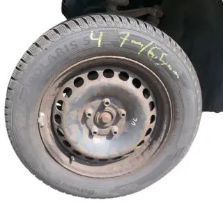 4x A4 B5 A6 4B Passat 3BG Felgen Reifen Winterreifen M+S 195/65 R15 91T 6-8mm - Bild 4
