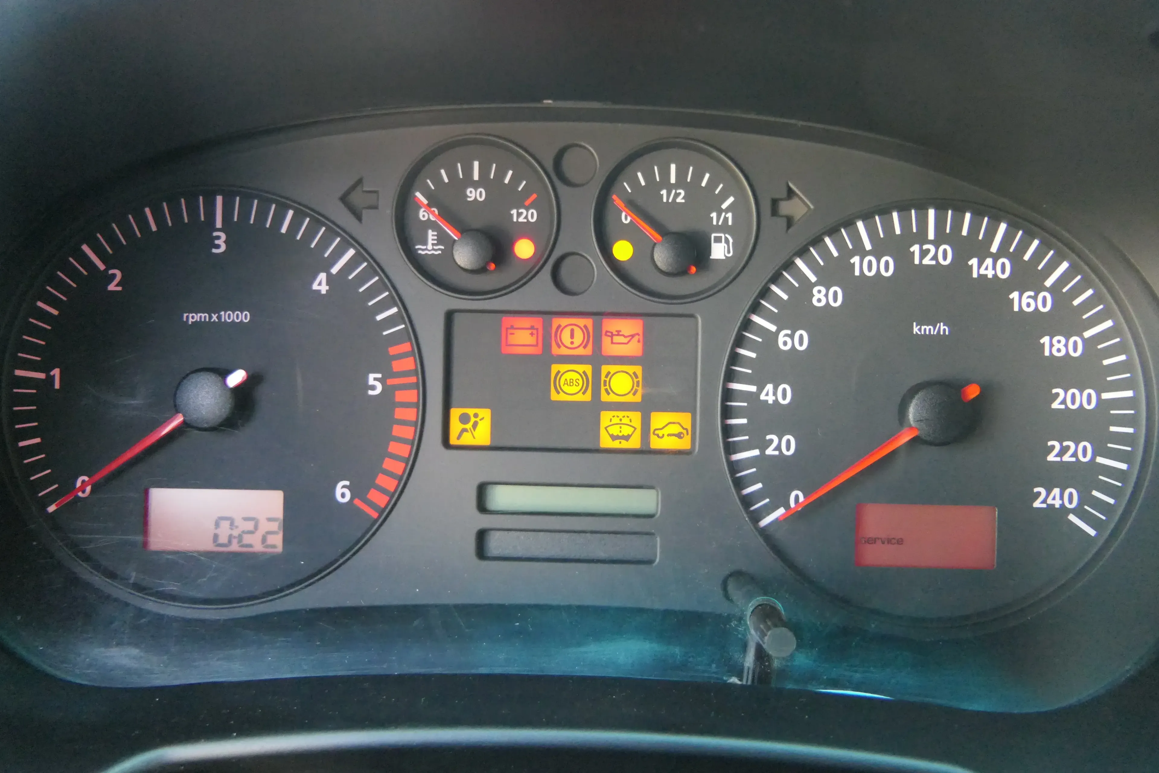 Seat leon Tacho Tachometer Kombiinstrument 1M0920801B 406.000 km Toledo TDI - Bild 1
