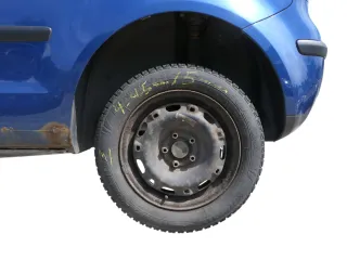 4x Polo 6R 9N Ibiza Felgen 185/60 R14 Winterreifen M+S 6jx15 ET38 Reifen 4-5mm - Bild 3