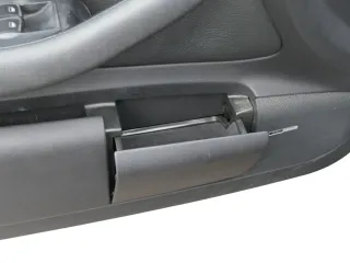 1x A6 4B Türverkleidung Verkleidung Tür vorne links schwarz soul Bose Leder - Bild 2