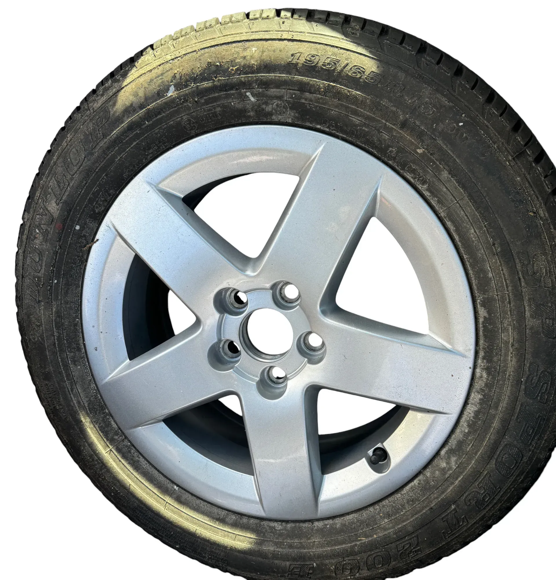 1x Felge Alufelge original Audi A3 8L 6jx15H2 ET38 8L0601025P Ersatzrad 195/65 R - Bild 1