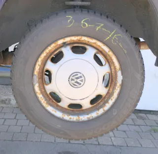 4x Golf 3 Vento 175/70 R13 82T Allwetterreifen M+S Reifen 5,5jx13H2 ET38 ca5-7mm - Bild 7