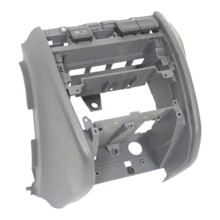 Audi A3 8L Mittelkonsole Verkleidung um Radio Blende 8L0863263 - Bild 2