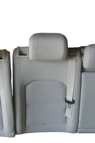 Passat 3C 3G B8 Kombi Sitz Rückbank Rücksitzbank Lehne weiß St. Tropez ohneKopf - Bild 4