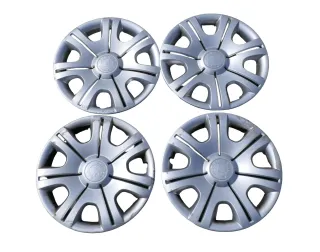 4 x Stück Original Skoda Fabia 5J Radzierkappe Radkappe 14 Zoll 5J0601147F - Bild 1