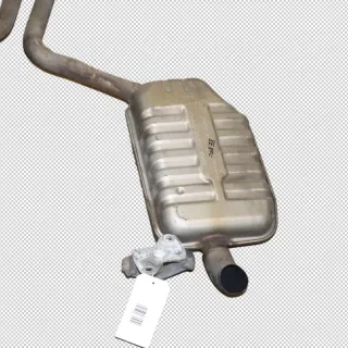 1x A4 8E B6 Auspuff Endschalldämpfer Endtopf + 2,5 TDI BFC   KEINquattro links - Bild 2
