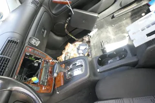 VW Passat 3B 3BG Mittelkonsole Verkleidung Aschenbecher Dekor Holz Optik - Bild 5