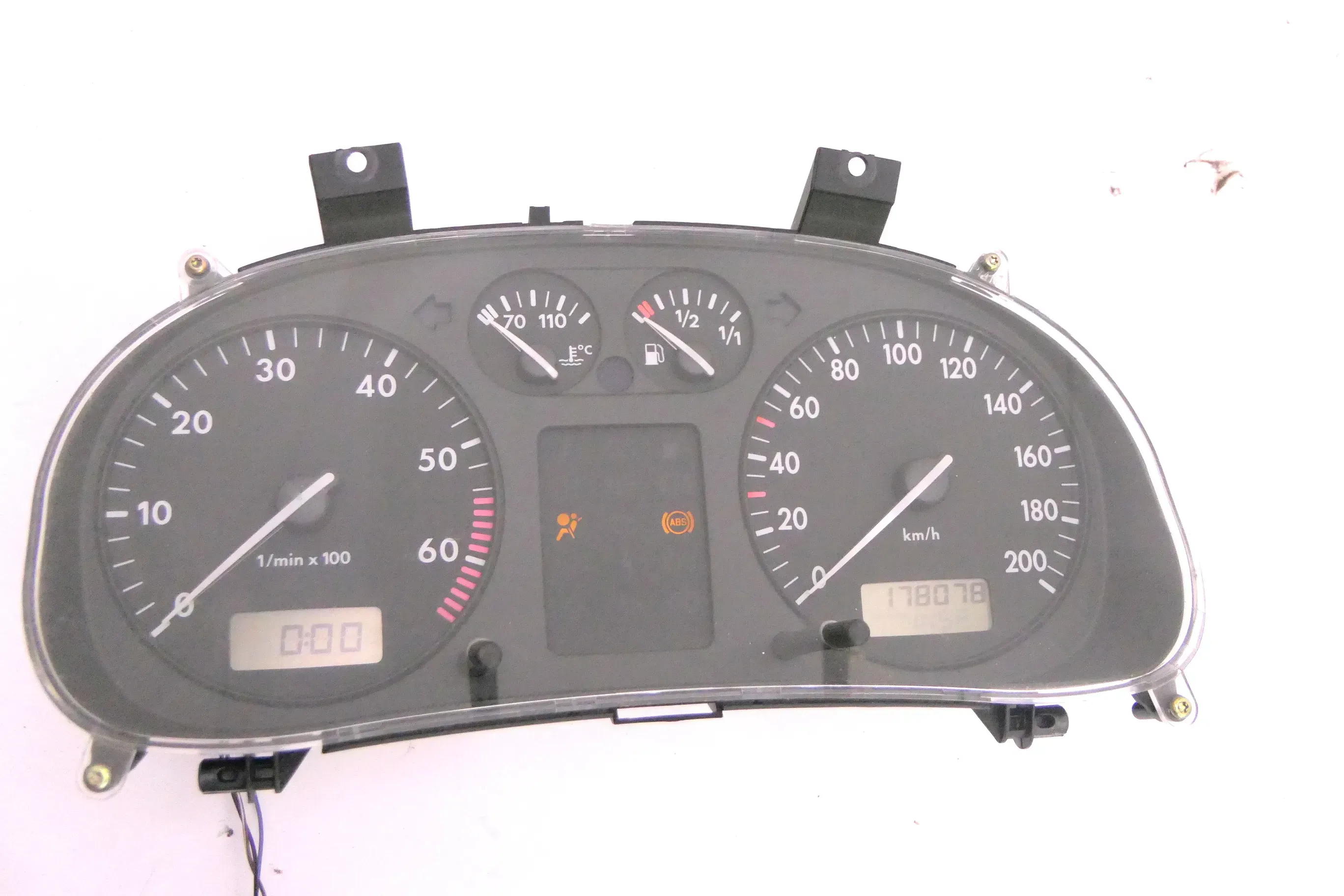 VW Polo 6N Tacho Tachometer Kombiinstrument 178.000km 6N0919860T 6N0919860R - Bild 1