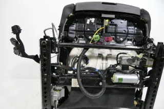 Aud A6 4F C6 Avant Kombi Sitz Beifahrersitz vorne rechts soul schwarz elektrisch - Bild 4