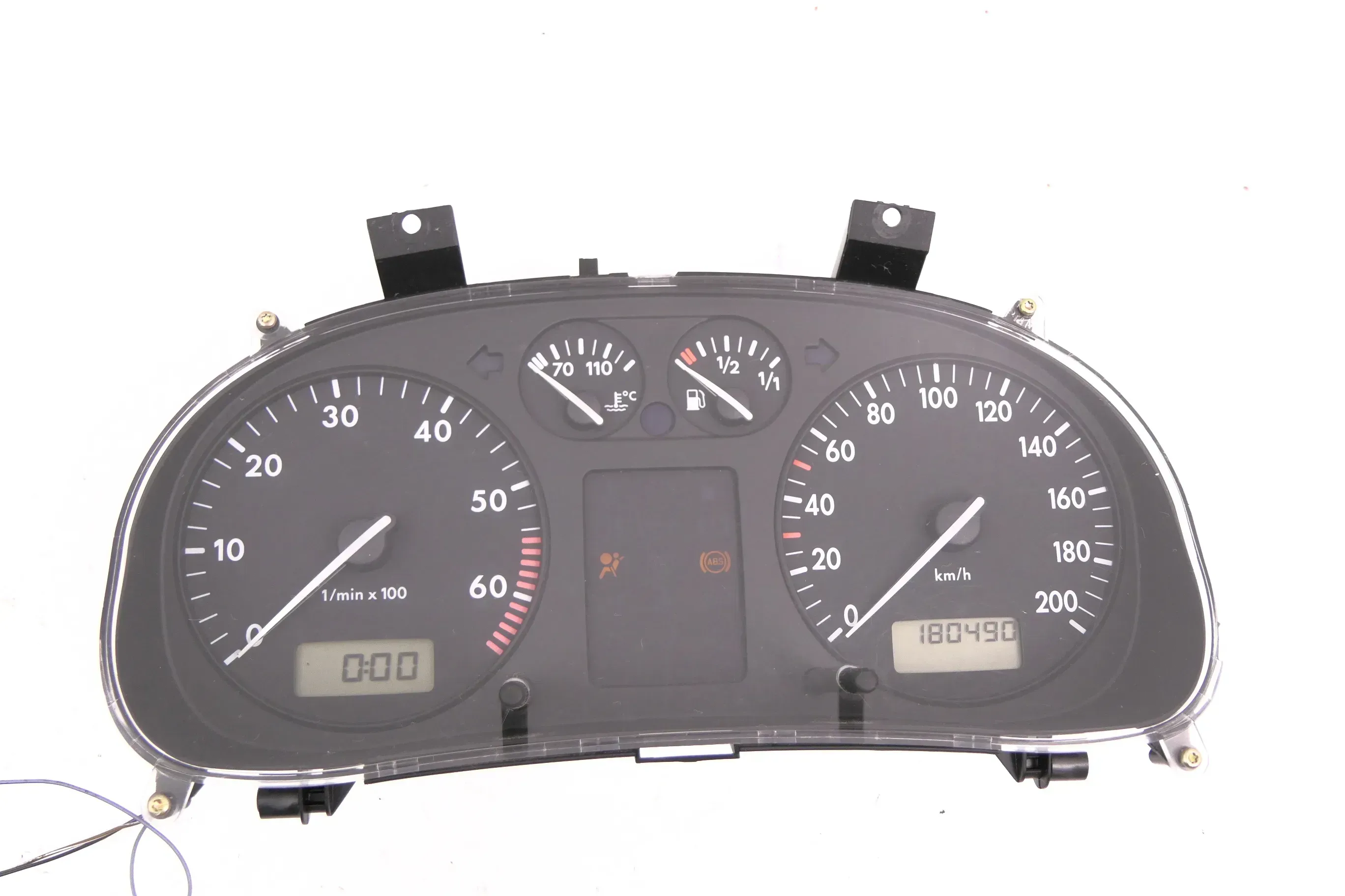 VW Polo 6N Tacho Tachometer Kombiinstrument 180.400km 6N0919860T 6N0919860R - Bild 1