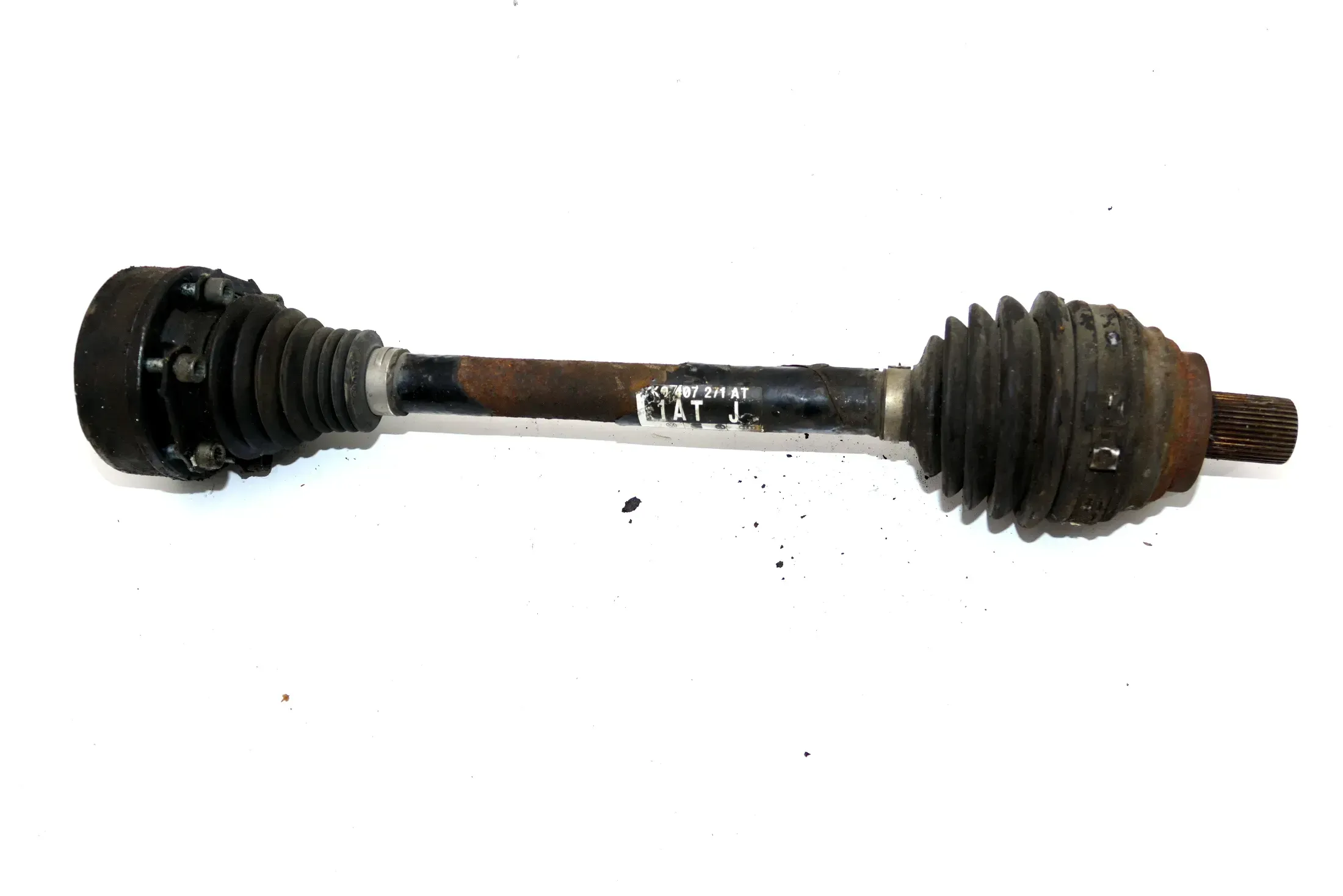 VW Golf 5 Antriebswelle links vorne Gelenkwelle 1,9 TDI 1K0407271AT 1K0407451CX - Bild 1
