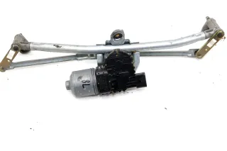 VW Golf 4 Bora A3 8L Wischermotor Motor Wischer vorne Scheibenwischer 1J1955113B - Bild 1