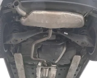 VW Golf 5 + 5M Plus Auspuff Mittelschalldämper + Ends hinten 1,2 TFSI CBZB CBZA - Bild 1